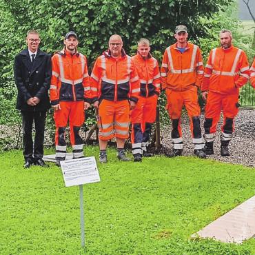 Neues Gemeinschaftsgrab in Aawangen