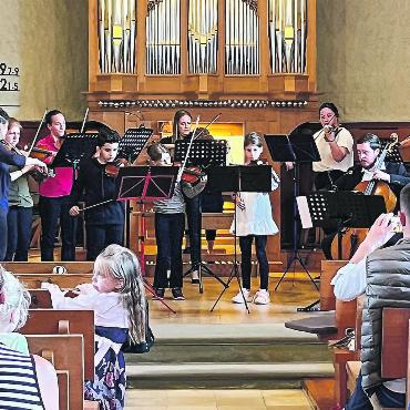 Farbenfrohes Konzert