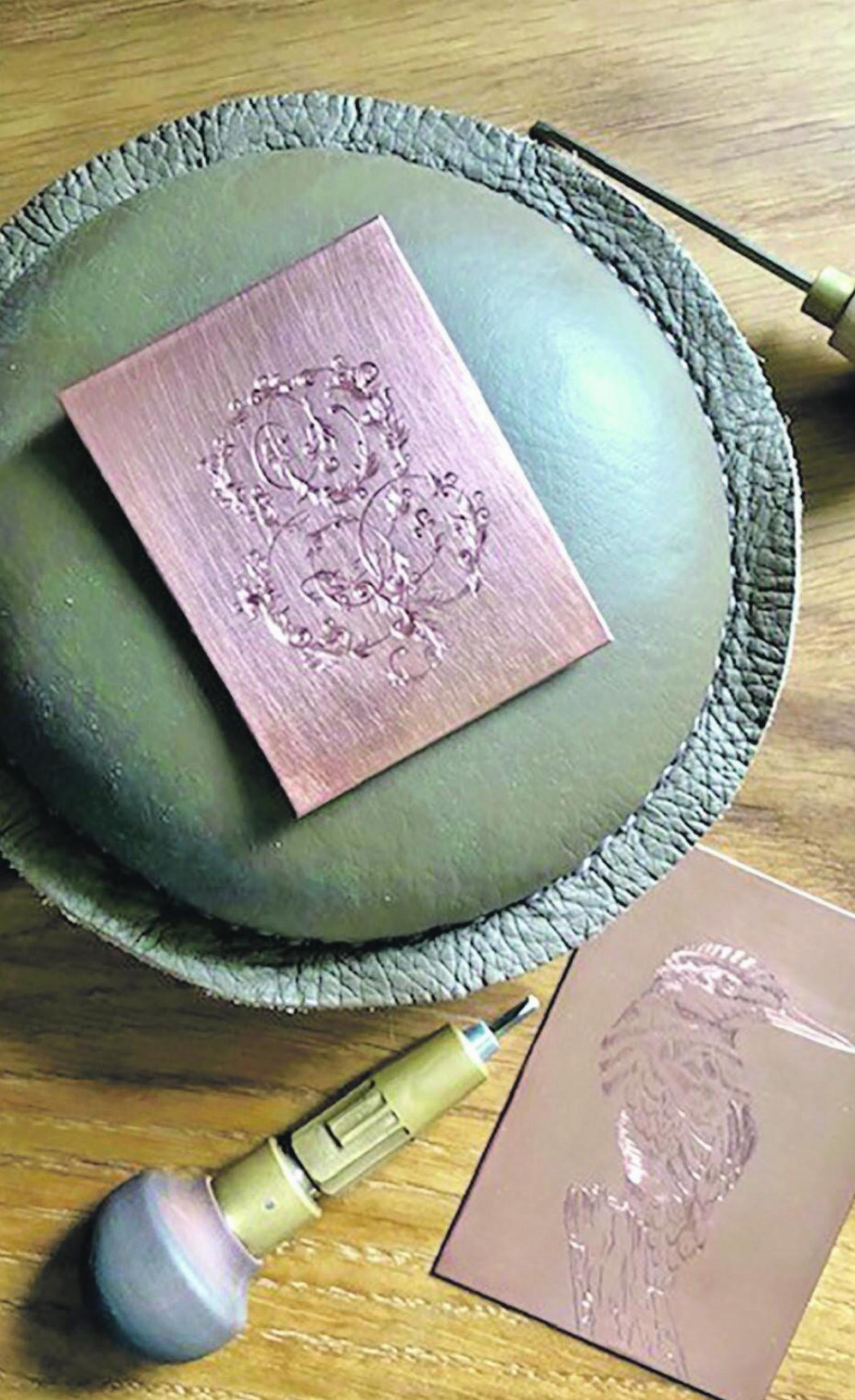 Workshop für Gravuren im Heimatmuseum