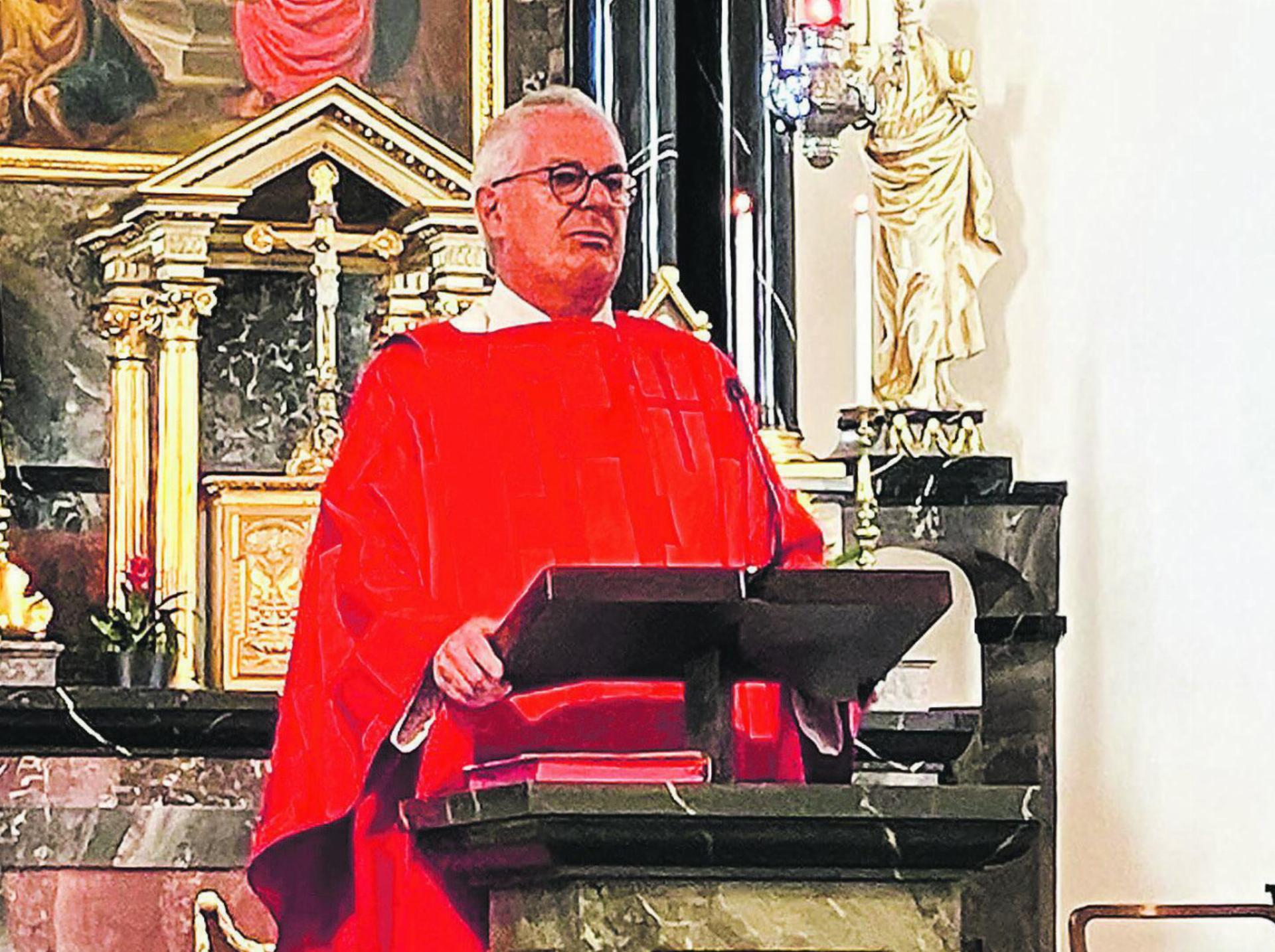 Würdiger Abschiedsgottesdienst für Pfarrer Bachmann