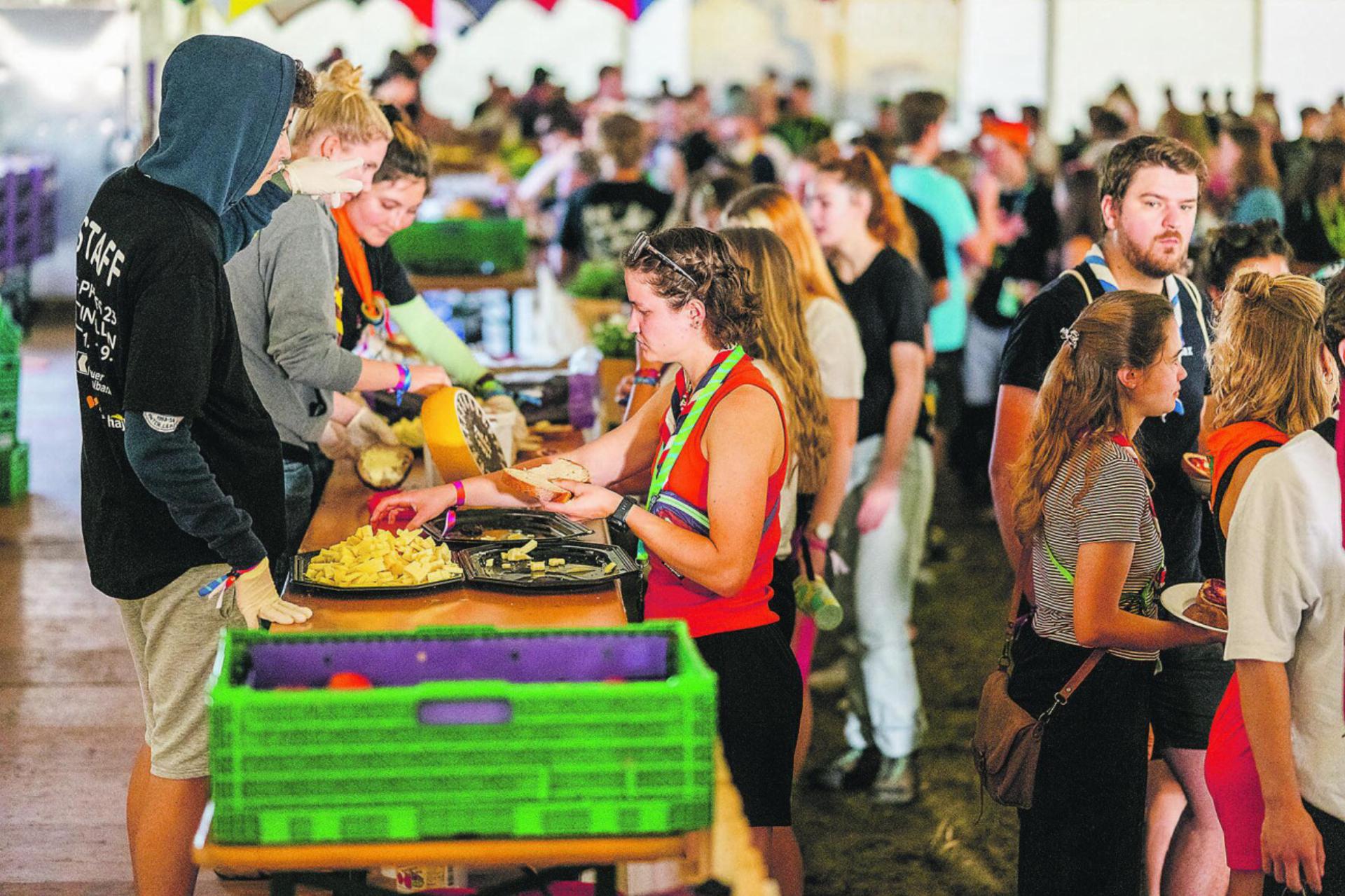 Die Pfadi feiert 50 Jahre Pfadi Folk Fest