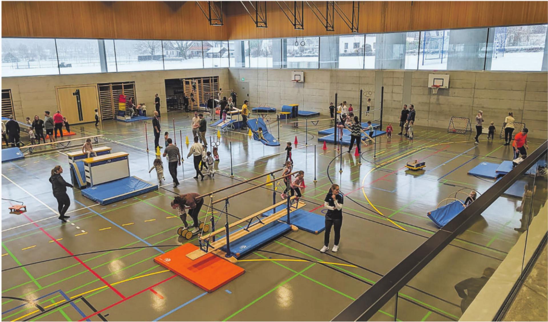 Rekordbesuch beim Familienturnen - Das Bild wird blockiert. – Möglicherweise durch einen aktiven Adblocker.