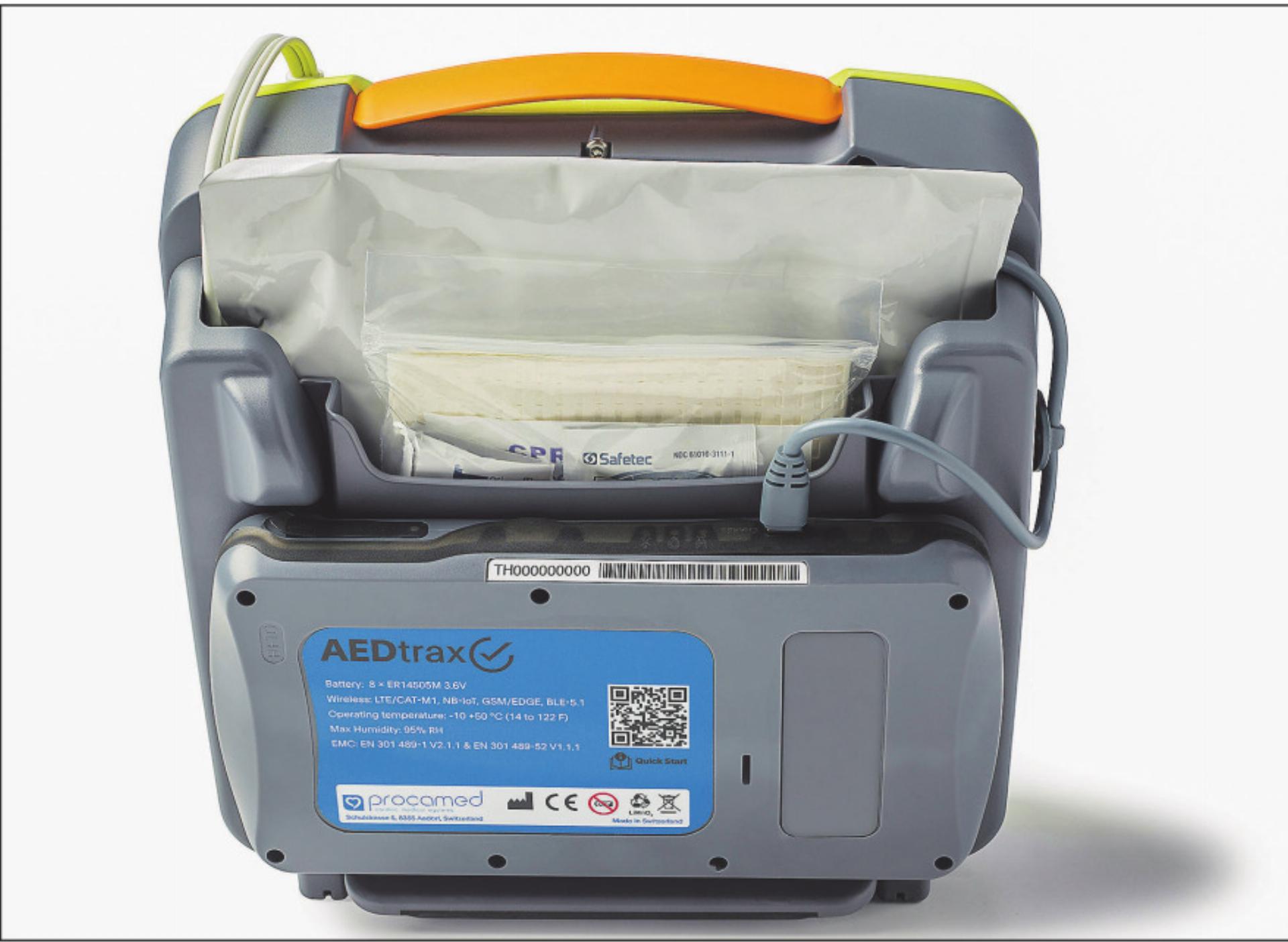 Schweizer KMU bringt AED-Überwachung weltweit - Das Bild wird blockiert. – Möglicherweise durch einen aktiven Adblocker.