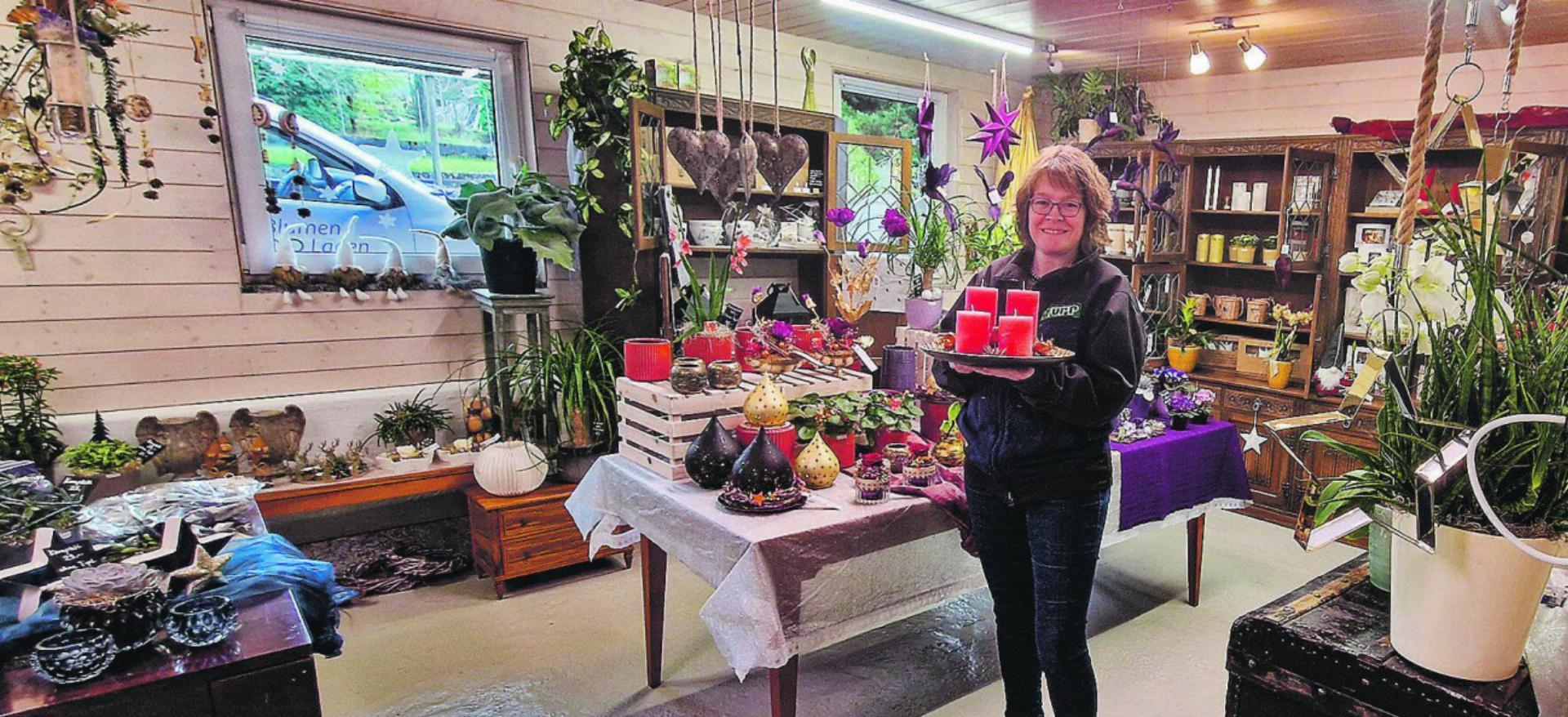 Adventsausstellung im Blumenladen Rupp