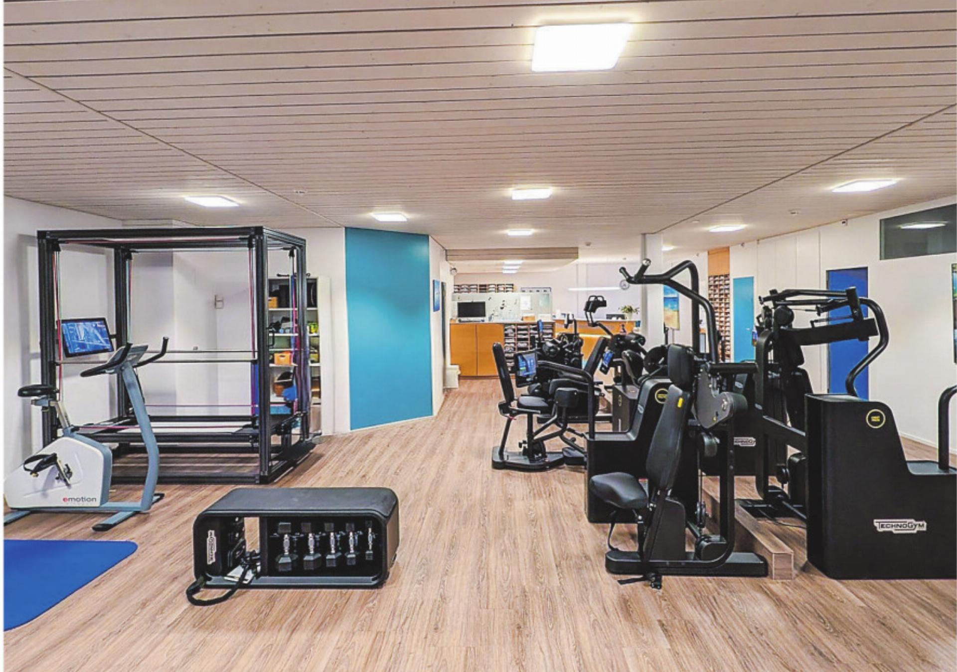 Physiotherapie und Fitness in ruhiger Atmosphäre - Das Bild wird blockiert. – Möglicherweise durch einen aktiven Adblocker.