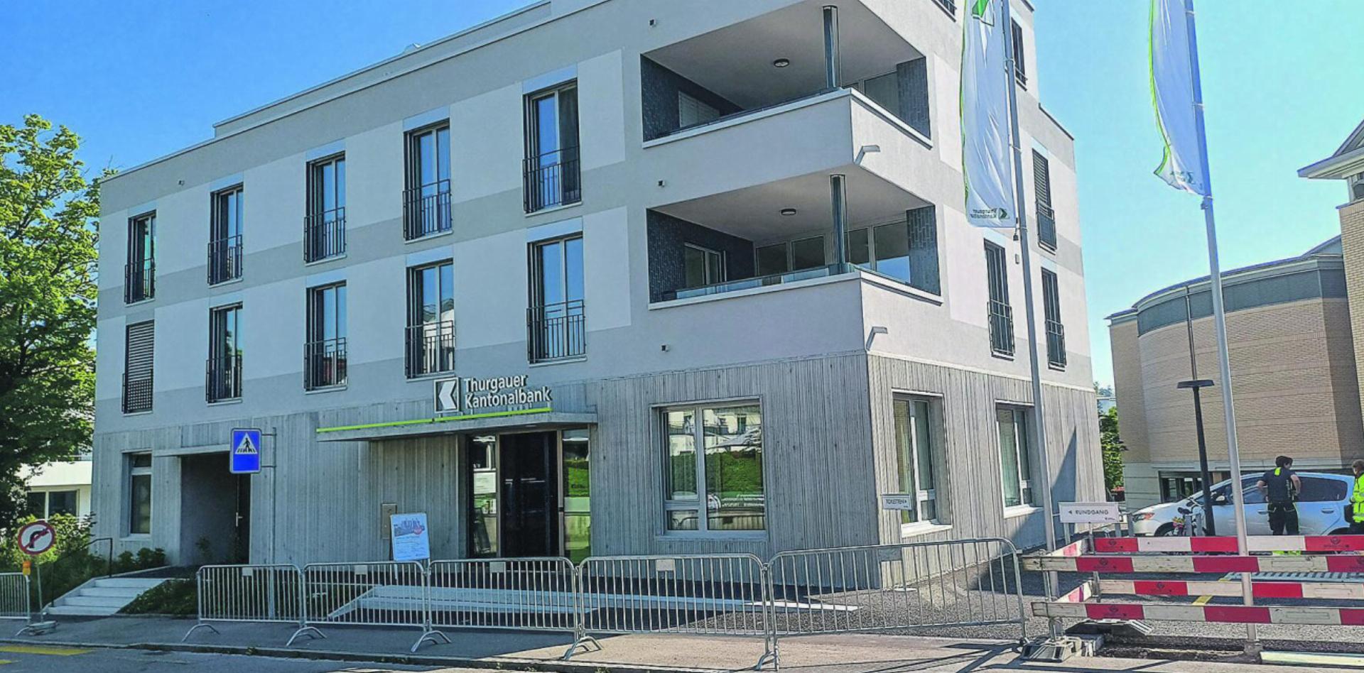 Die TKB Aadorf eröffnet Geschäftsstelle nach Umbau