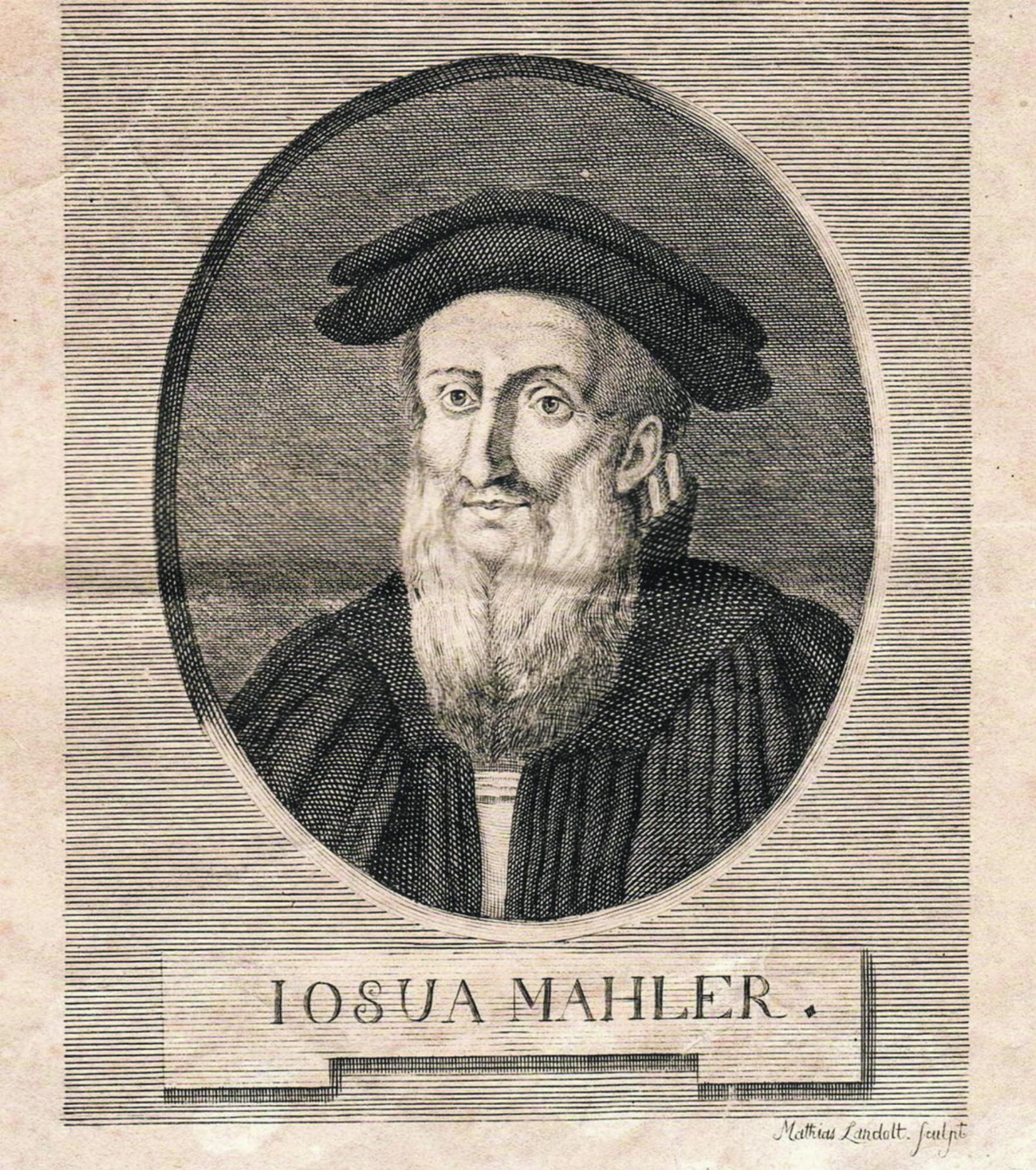 Josua Maler (1529 – 1599), war Pfarrer und Verfasser des ersten auf die deutsche Sprache fokussierten Wörterbuchs. Bild: Wikipedia