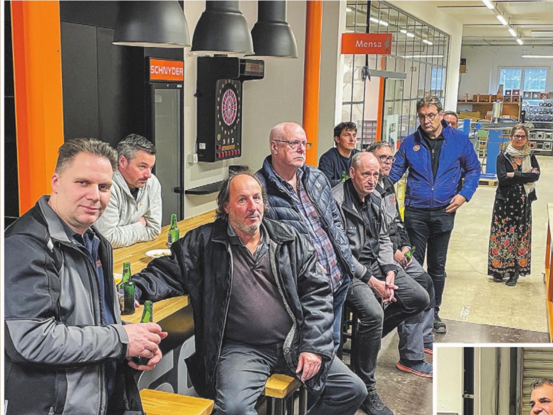 Feierabend-Treff des HGV Elgg bei der Spenglerei Schnyder AG - Das Bild wird blockiert. – Möglicherweise durch einen aktiven Adblocker.