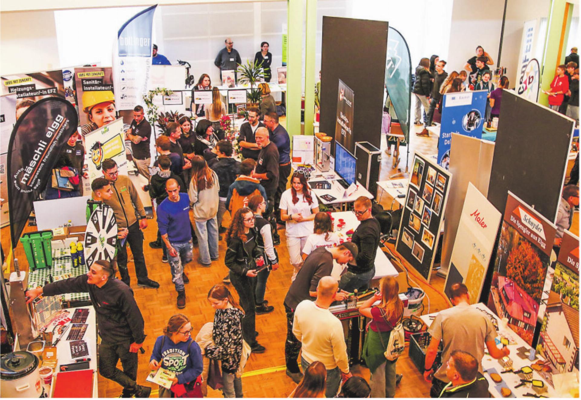 Lehrstellen im direkten Austausch erleben - Das Bild wird blockiert. – Möglicherweise durch einen aktiven Adblocker.