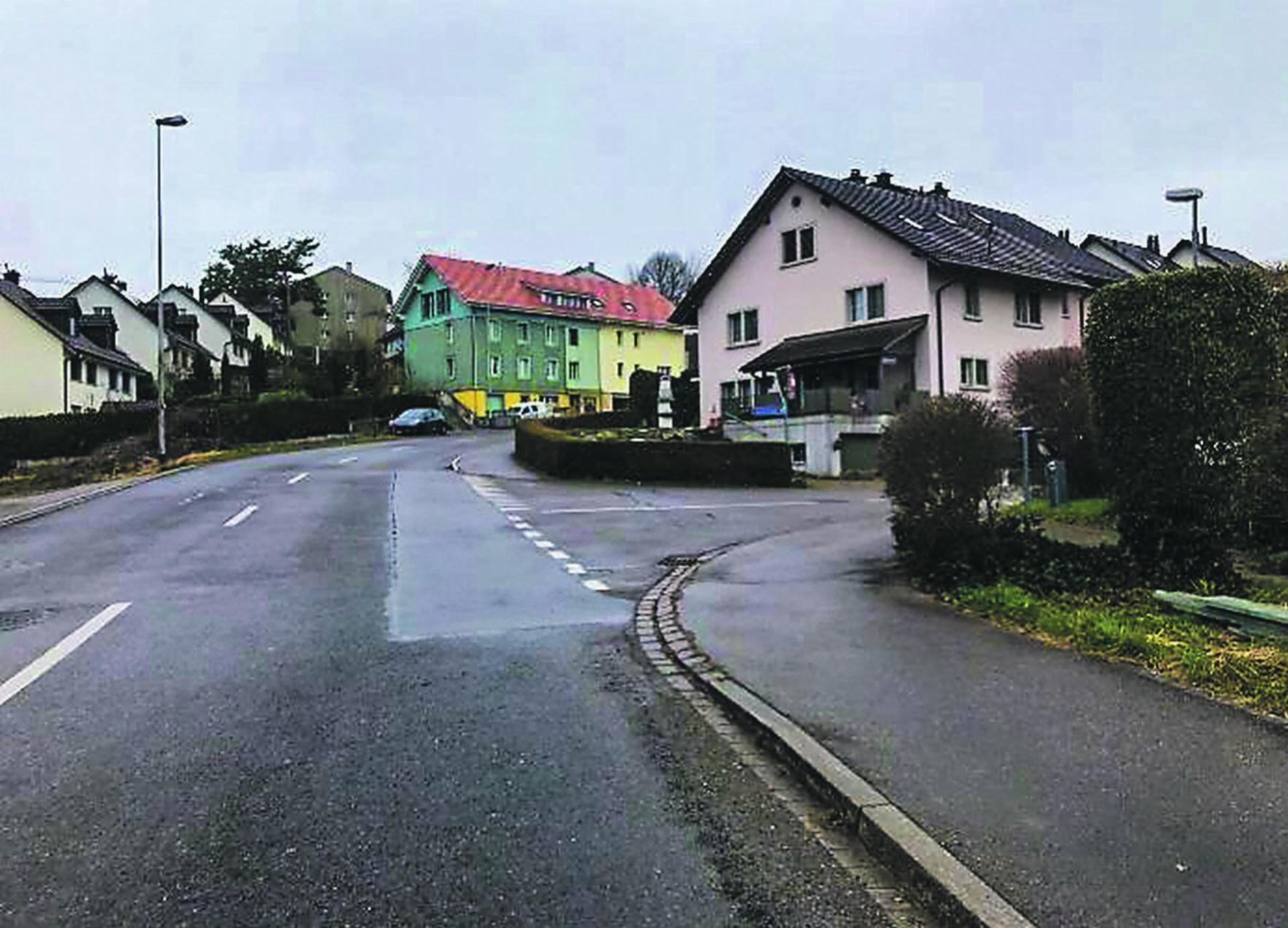 Die Einmündung Gerbestrasse in die Aadorferstrasse. Bild: zvg
