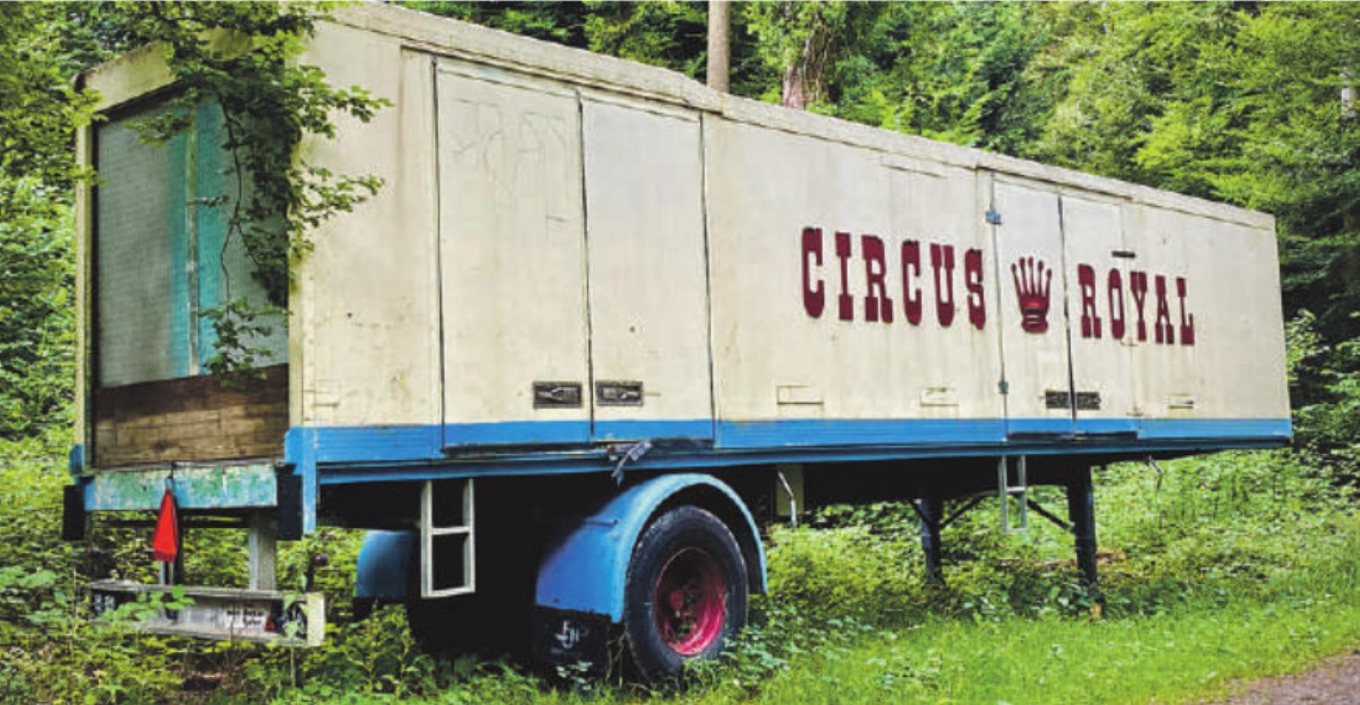 Anstatt Transportgefährt für Zirkusequipment bald ein Zuhause für Kunst und Künstler. Bild: Marianne Burgener