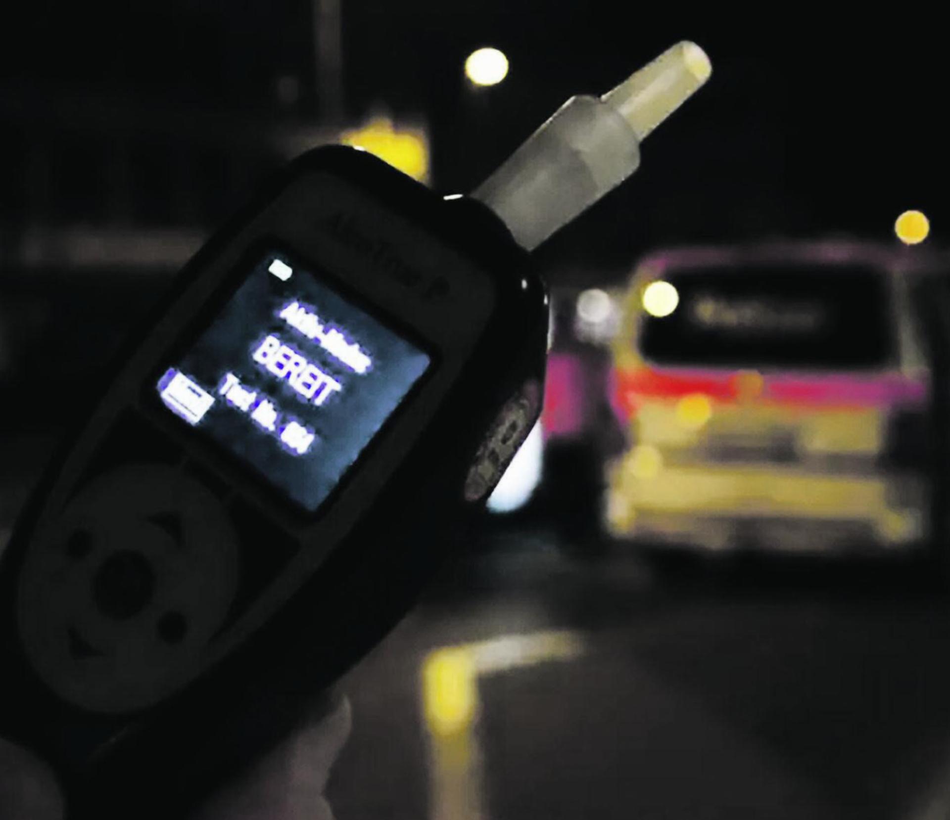 Alkoholisiert gestürzt