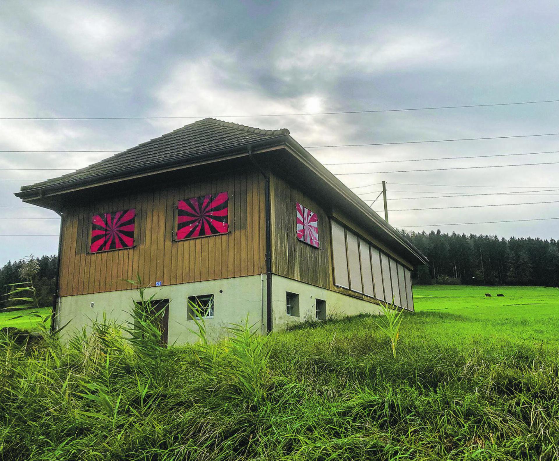 Das Schützenhaus befindet sich in der Landwirtschaftszone, weshalb sich das Baugesuch aktuell beim kantonalen Amt für Raumentwicklung befindet. Bild: zvg