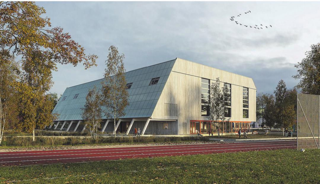 Dreifachturnhalle Elgg. Dreifachturnhalle Elgg.