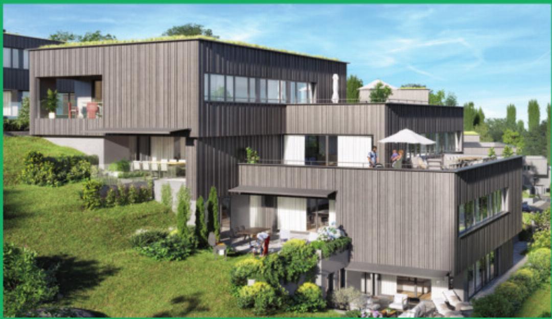 Aadorf (Ettenhausen), Terrassenhäuser «In den Reben» 4½ und 5½ Zimmer, ab Frühjahr 2026 Aadorf (Ettenhausen), Terrassenhäuser «In den Reben» 4½ und 5½ Zimmer, ab Frühjahr 2026