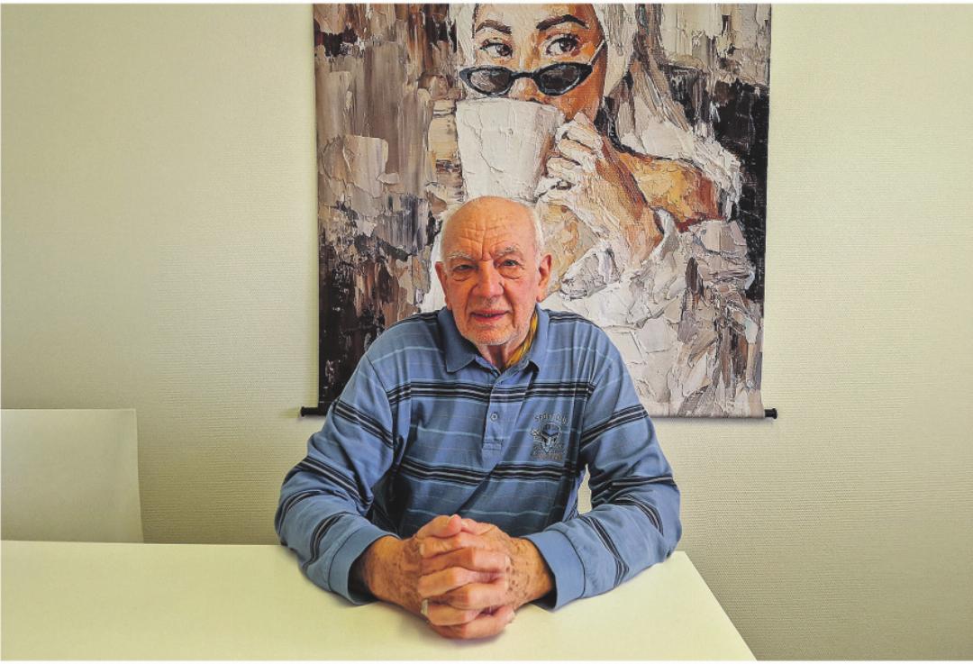 Der heute 80-Jährige ist dankbar für seine gute Gesundheit und freut sich darüber. Bild: Emanuela Manzari Der heute 80-Jährige ist dankbar für seine gute Gesundheit und freut sich darüber. Bild: Emanuela Manzari