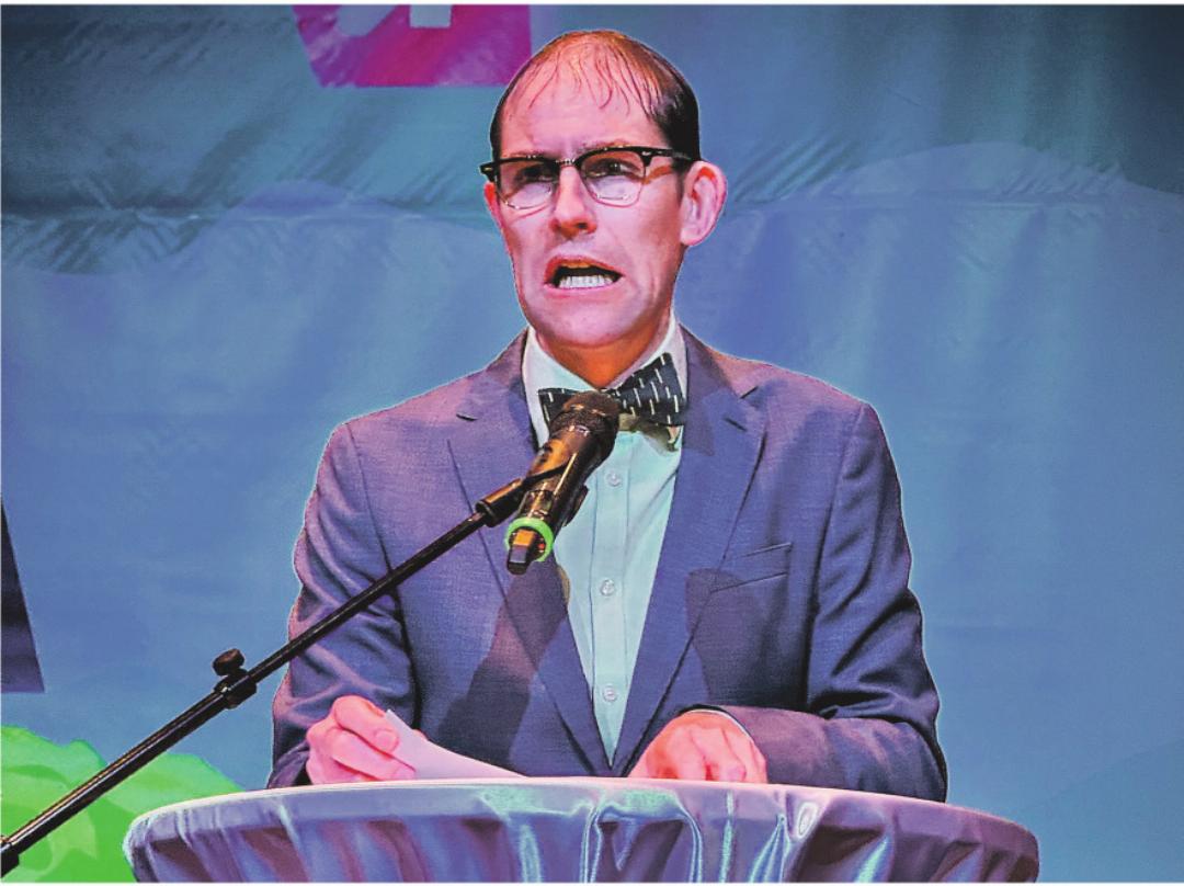 Dr. Walter B. Grünspan überbrachte die Grussbotschaft des Gesamtbundesrats. Bild: Marianne Burgener Dr. Walter B. Grünspan überbrachte die Grussbotschaft des Gesamtbundesrats. Bild: Marianne Burgener