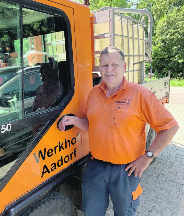Dani Mathis, Leiter des Werkhofs. Bild: zvg