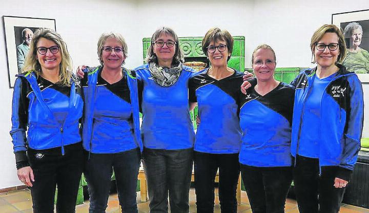 Der Vorstand des FTV Elgg (v.l.): Daniela Kägi, Irene De Martin, Yvonne Fuchs, Trude Baart, Esther Gehring und Maja Bäni.