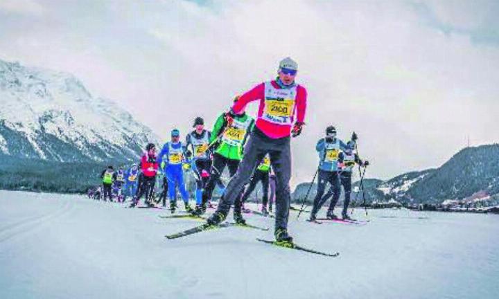 Heini Bosshard mit neuer Skating Technik. Bild: zVg