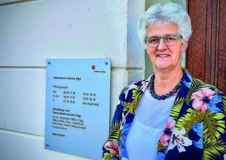 Gemeindepräsidentin Ruth Büchi-Vögeli blickt auf viel Erledigtes zurück und auf noch viel mehr, das noch angepackt werden will. Bild: Marianne Burgener
