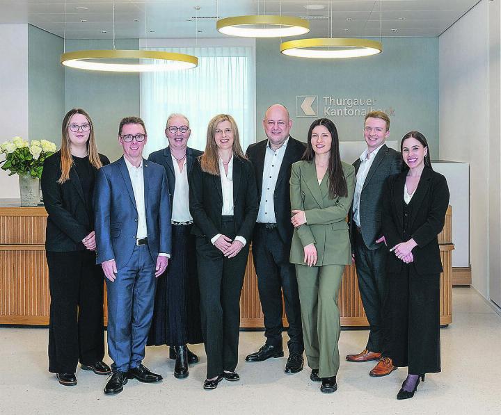 Das Team der TKB Aadorf freut sich auf zahlreiche Gäste. Bild: zVg