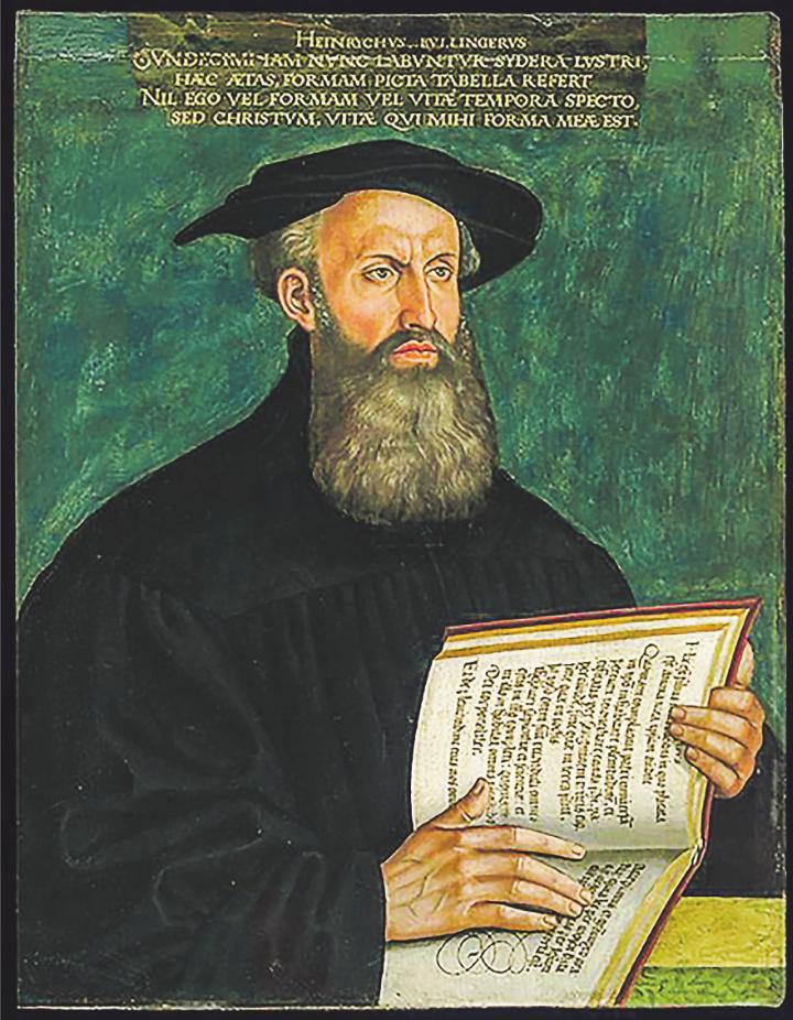 Heinrich Bullinger. Gemälde von Hans Asper, um 1550. Bild: zVg