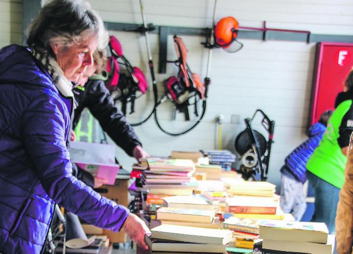 Die Auswahl an Büchern war riesig gross. Bild: Brigitte Kunz-Kägi