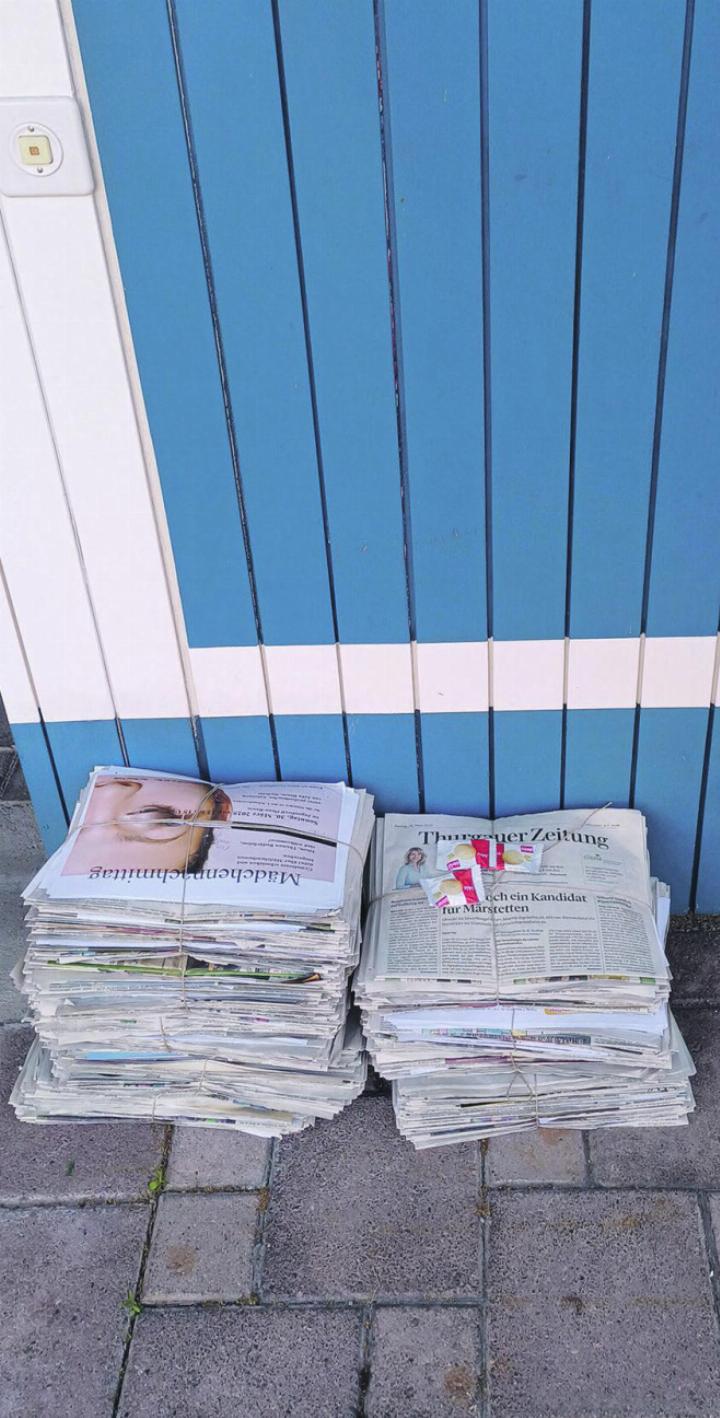 Bereit und nicht abgeholt. Da nützen auch süsse Überraschungen nichts! Bild: Kurt Lichtensteiger