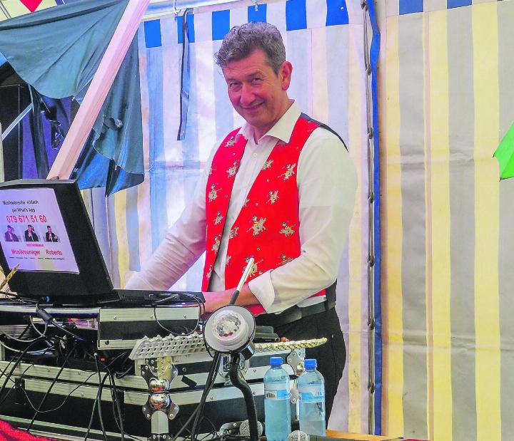 DJ Roberto Zanolli hatte Spass.