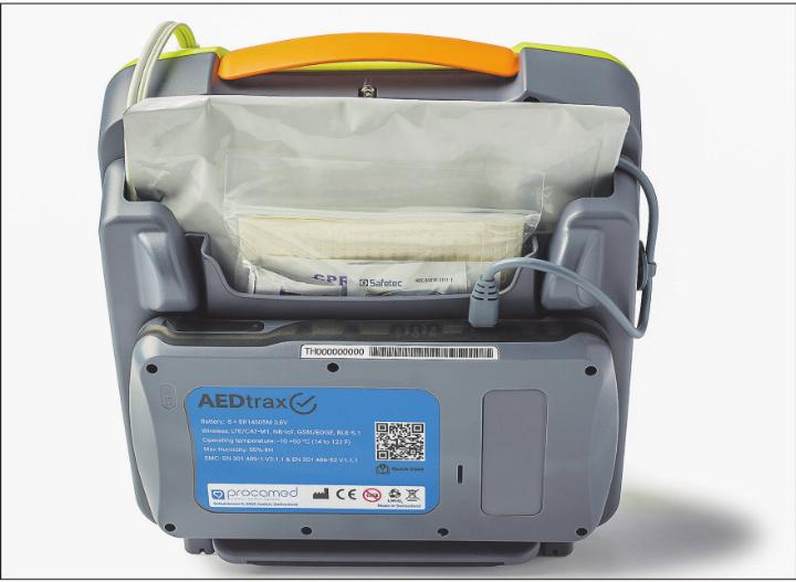 AED Back with AEDtrax. Bilder: zVg