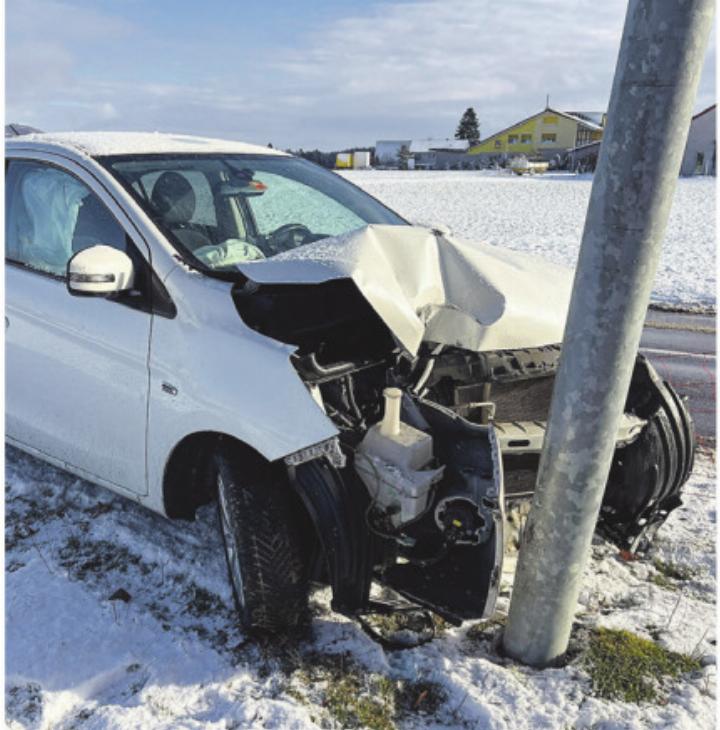 Der Autofahrer in Wittenwil war alkoholisiert.