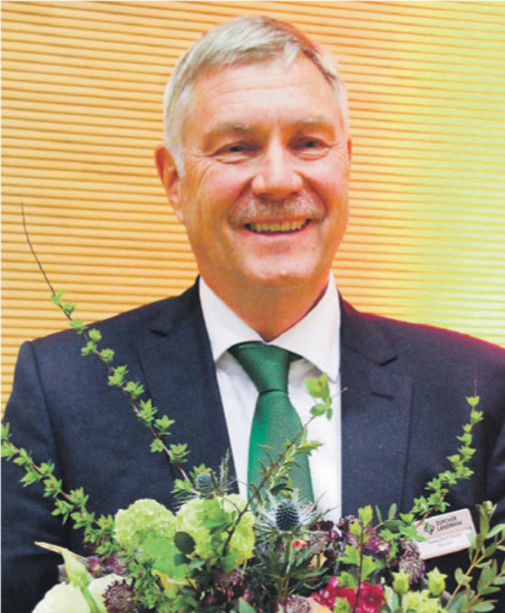 Bankleiter Hans-Ulrich Stuck wurde herzlich verabschiedet.