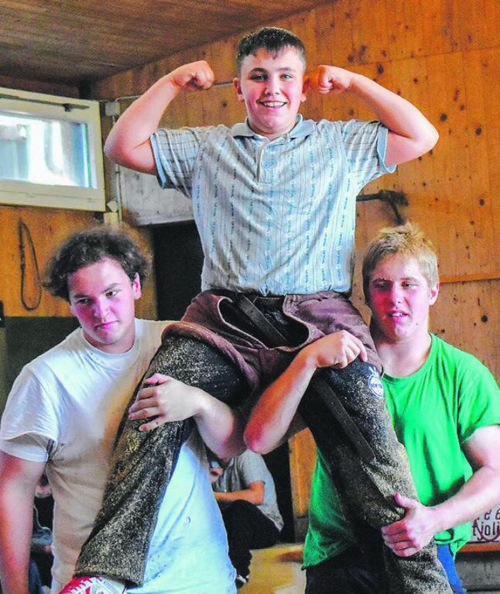 «König» der Winterthurer Jungschwinger: Tayfun Seige. Bild: Marion Isliker