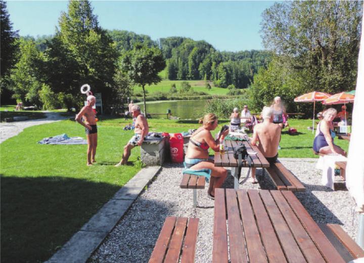 Die Idylle am Bichelsee als Magnet im Hinterthurgauer Naherholungsgebiet. Bild: Kurt Lichtensteiger