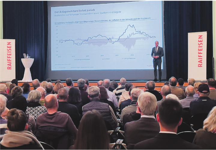 Viel Publikum am Anlass der Raiffeisenbank Aadorf. Bilder: Bettina Sticher