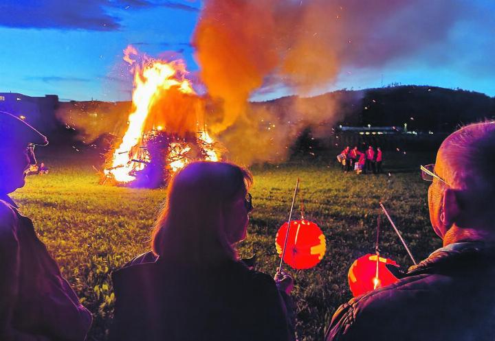 August-Feier 2023 in Elgg, organisiert vom Feuerwehrverein. Bild: zVg