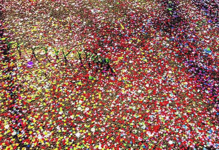 Bild vom Fasnachtsumzug in Aadorf.  Leserbild: Oliver Lippert, Aadorf