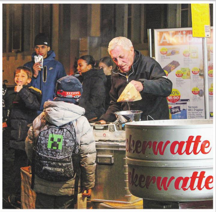 Gute Stimmung am Elgger Chlausabig.