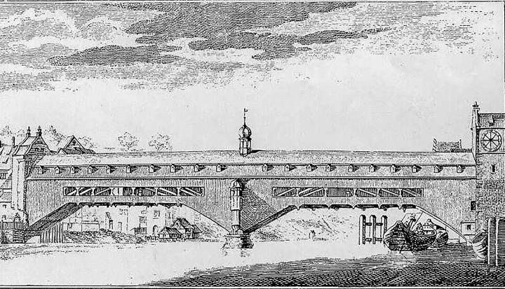 Grubenmanns Brücke bei Feuerthalen