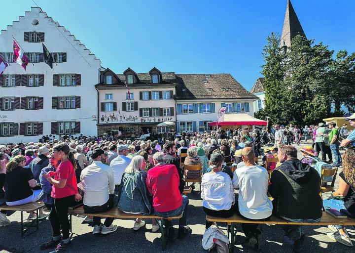 Wäre das Interesse an Behördenmandaten so gross wie an den Festivitäten rund um den «GrUm’25», müsste sich Elgg keine Sorgen machen. Bild: Marianne Burgener