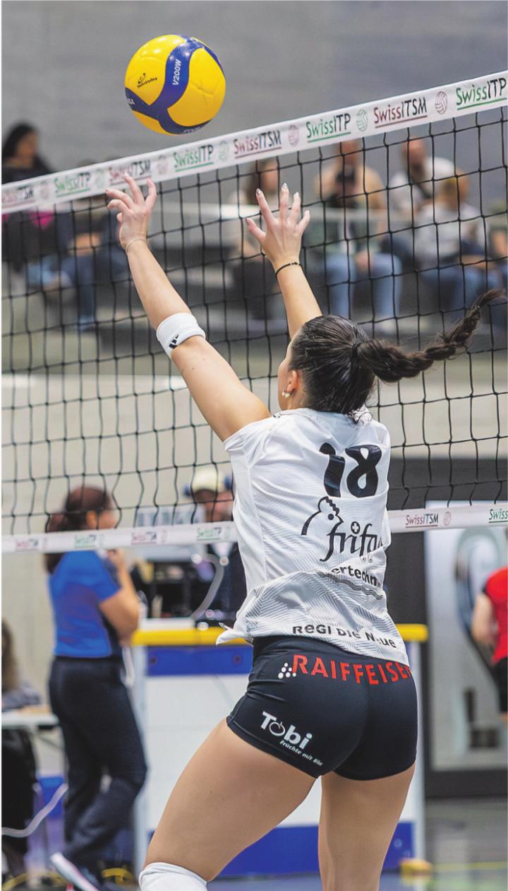 Mia Ilic im Einsatz. Bild: zVg