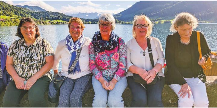 Geniessen am Ägerisee vor der Rückreise.