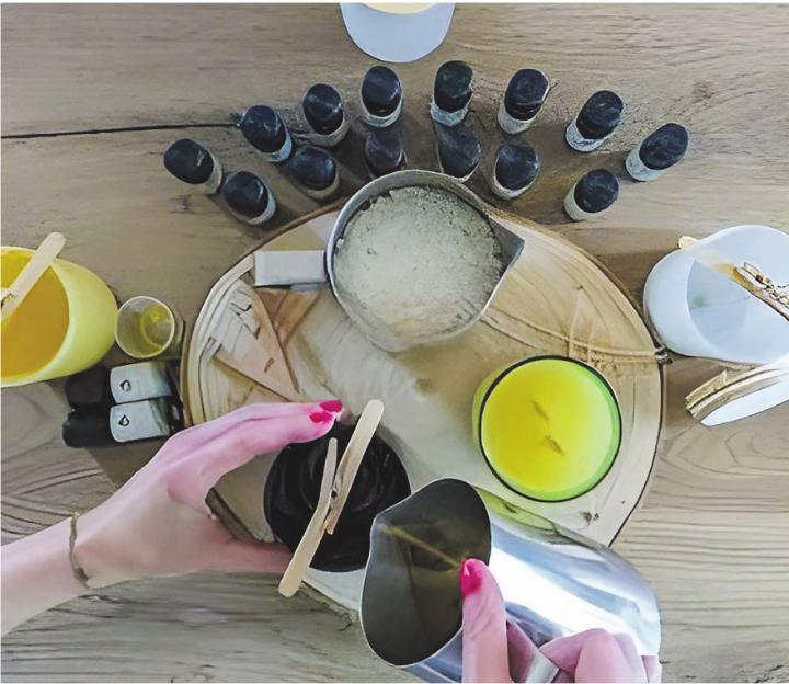 Das Kerzenatelier Naturflamme in Aadorf öffnet seine Türen. Bild: zVg