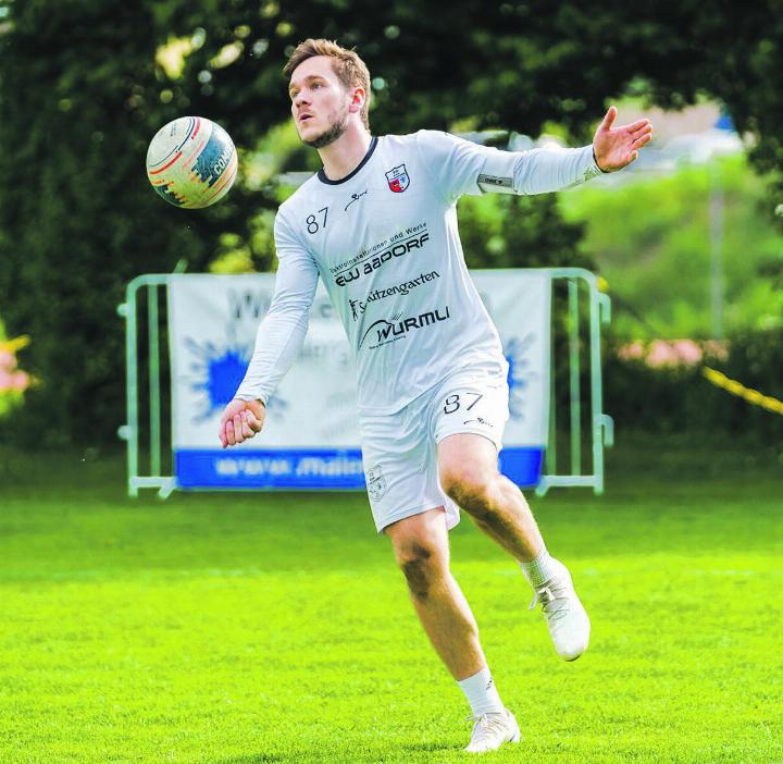 Nicolas Fehr und sein Team festigten den 3. Tabellenplatz. Bild: Elias Beck, Swiss Faustball