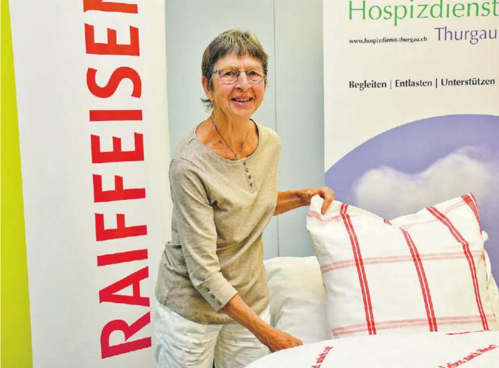 Freut sich, dass das Engagement für Schwerstkranke eine Solidaritätswelle ausgelöst hat: Martha Gehring aus Guntershausen. Bild: zvg