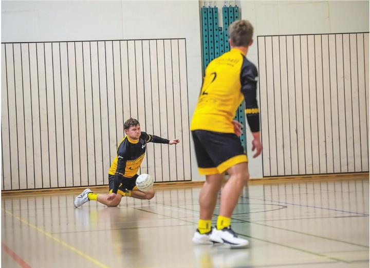 Affeltrangens Faustballer wollen den Anschluss an die Spitze wahren. Bild: Matthias Ruffieux, Swiss Faustball