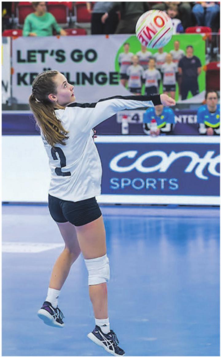 Diepoldsaus Frauen starten als Titelverteidigerinnen in die neue Saison, müssen jedoch zu Beginn auf Schlüsselspielerin Tanja Bognar verzichten Bild: Fabio Baranzini / Swiss Faustball