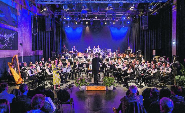 Die Stückwahl des Symphonischen Blasorchesters Kreuzlingen war facettenreich. Bild: Reto Bollinger