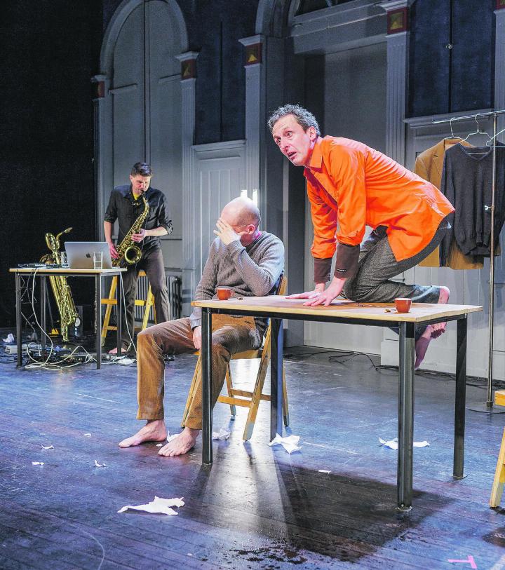 Ein besonderes Theaterstück erwartet das Publikum am Samstag, 30. August, im Schulhaus Ritschberg. Bild: zVg